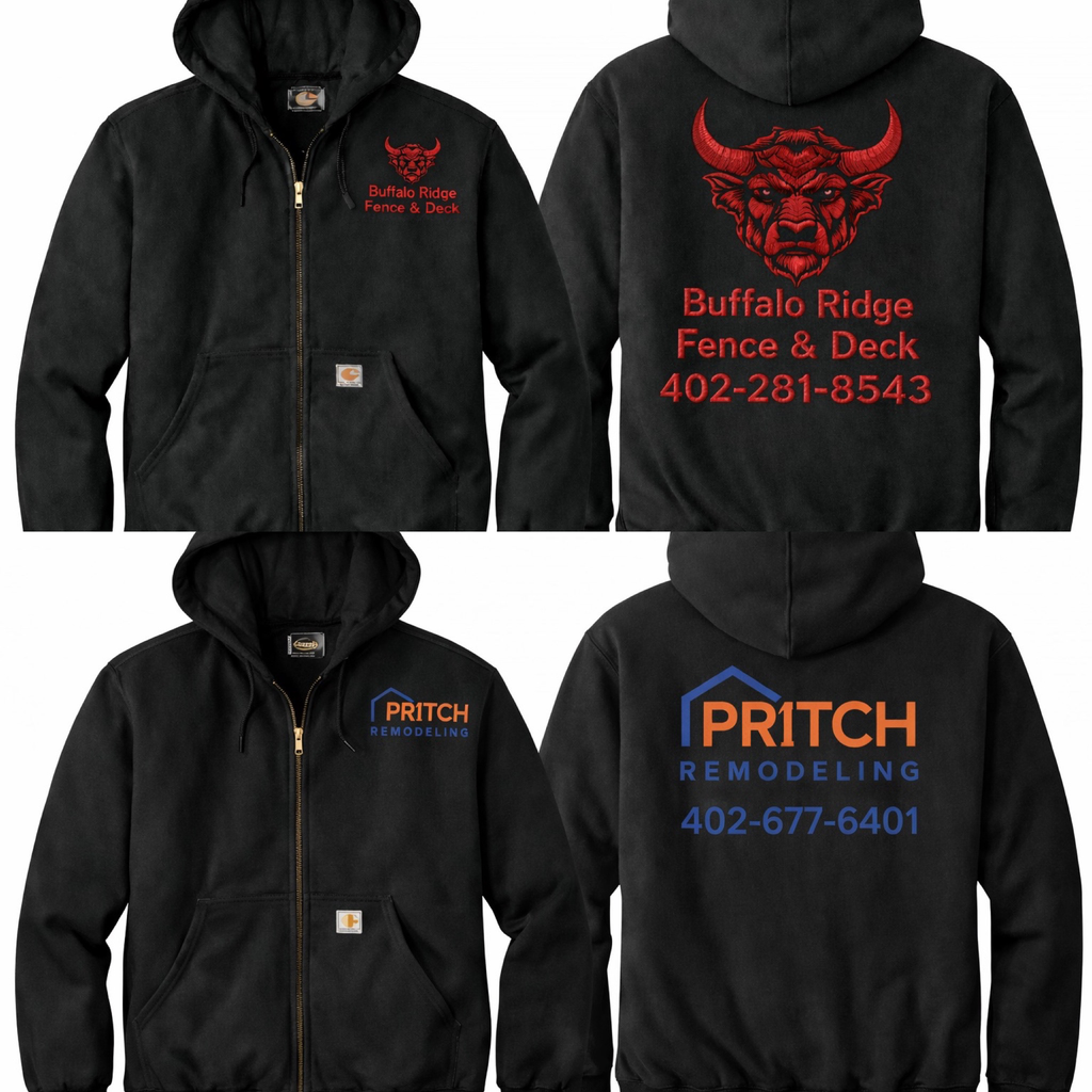 Carhartt Jacket (S, Buffalo Ridge, Chest, Black)